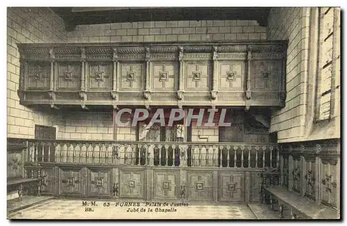 Cartes postales Furnes Palais de Justice Jube de la Chapelle