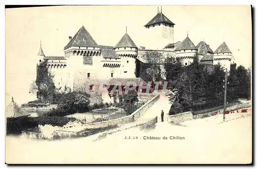 Cartes postales Chateau de Chillon