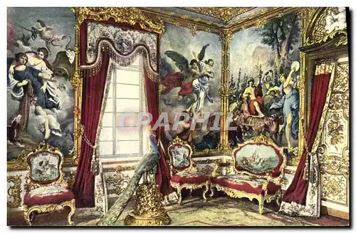 Cartes postales Kgl Schloss Linderhof Westl Gobelinzimmer