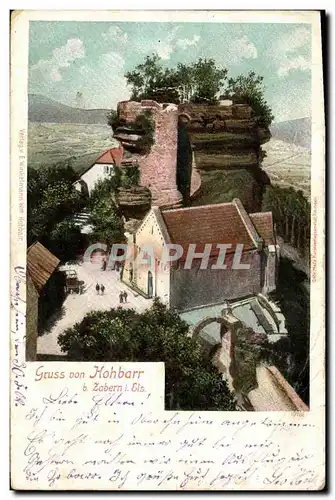 Cartes postales Gruss Don Hohbarr Zabern