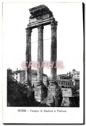 Cartes postales Roma Tempio di Castore e Polluce