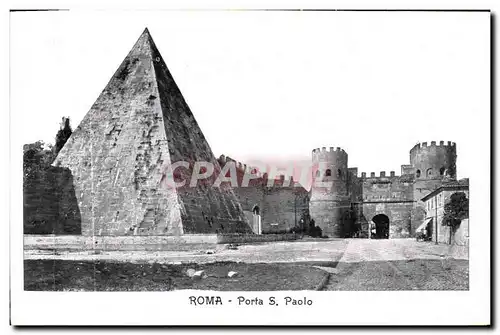 Cartes postales Roma Porta S paolo