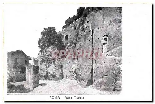 Cartes postales Roma Rupe Tarpea