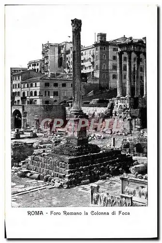 Cartes postales Roma Foro Romano la Colonna di Foca