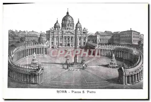 Cartes postales Roma Plazza S Pietro