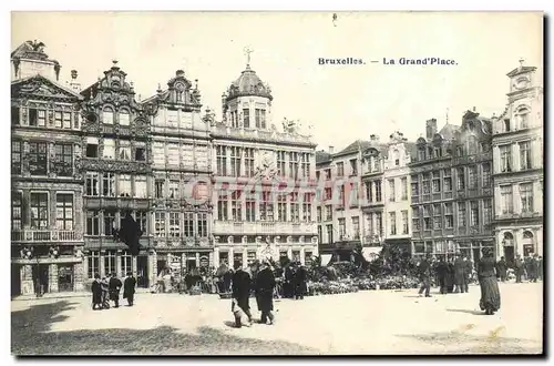 Cartes postales Bruxelles La Grand Place