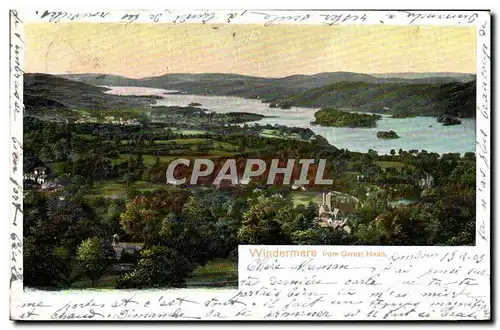 Cartes postales Windermere From Orrest Haad