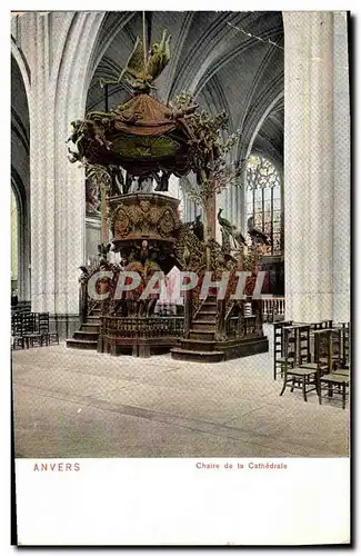 Ansichtskarte AK Anvers Chaire de le Cathedrale