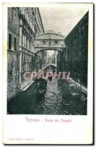 Cartes postales Venezia Ponte dei Sospiri