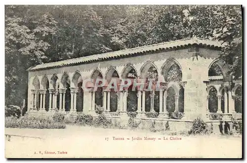 Cartes postales Tarbes Jardin Massey Le Cloitre