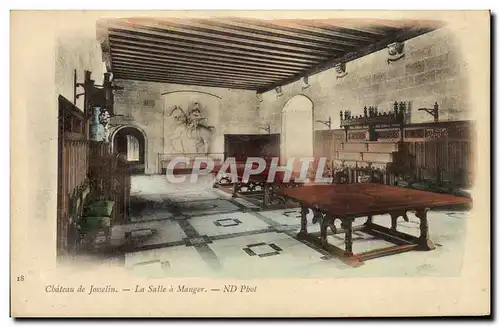 Cartes postales Chateau de Jasselin La Salle a Manger