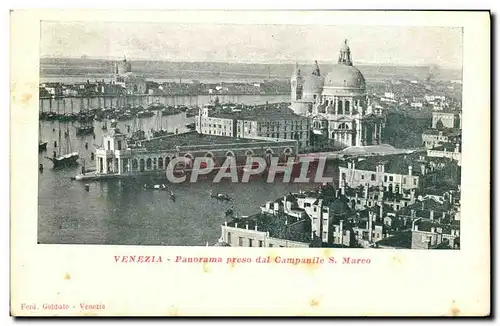 Cartes postales Venezia Panorama Preso dal Campanile S Marco