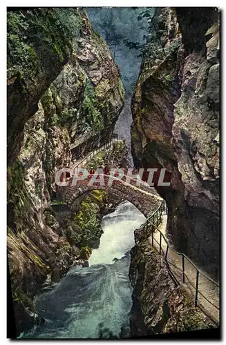 Cartes postales Gorges de L Areuse Au Saut de Brot