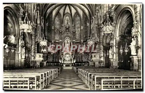 Ansichtskarte AK Montserrat Interior de la Basilica