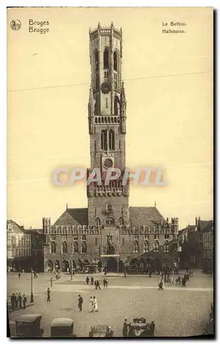 Cartes postales Bruges Le Beffroi