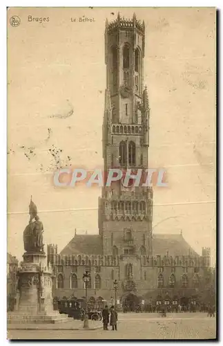 Cartes postales Bruges Le Beffrel