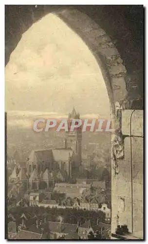 Ansichtskarte AK Bruges Panorama Pris d une de la Tour du Beffroi