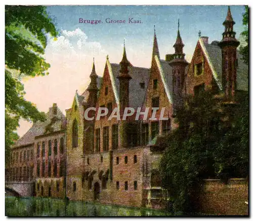 Cartes postales Brugge Groene Kaai