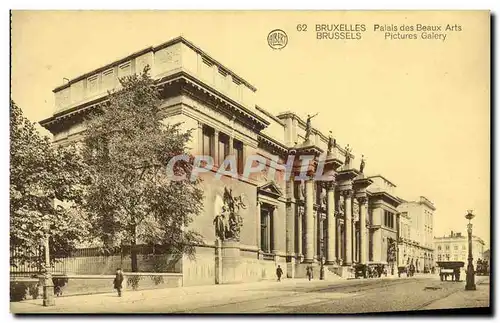 Cartes postales Bruxelles Palais des Beaux Arts