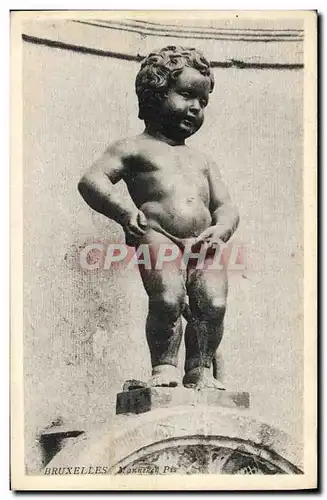 Cartes postales Bruxelles Manneken Pis