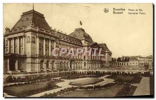 Cartes postales Bruxelles Palais du Roi