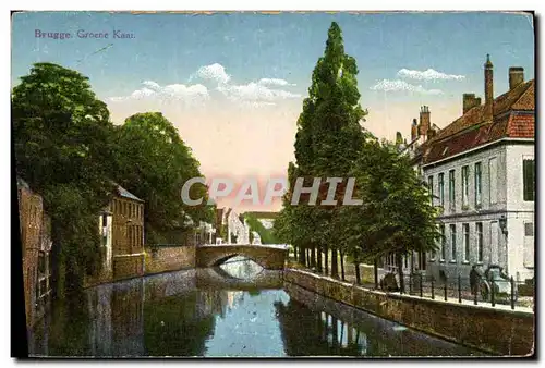 Cartes postales Bruges Groene Kaai