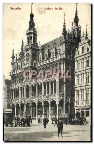 Cartes postales Bruxelles Maison du Roi