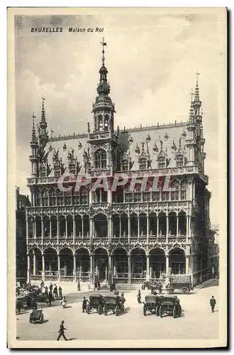 Cartes postales Bruxelles Maison du Roi