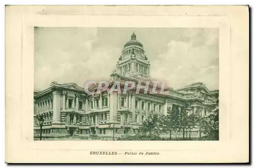 Cartes postales Bruxelles Palais de Justice