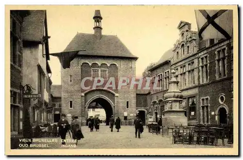 Cartes postales Bruxelles Vieux Entree