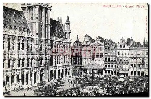 Cartes postales Bruxelles Grand Place