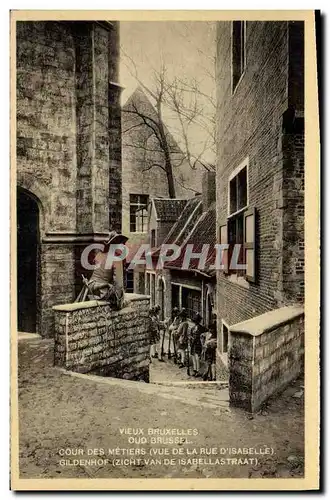 Cartes postales Bruxelles Cour Des Metiers