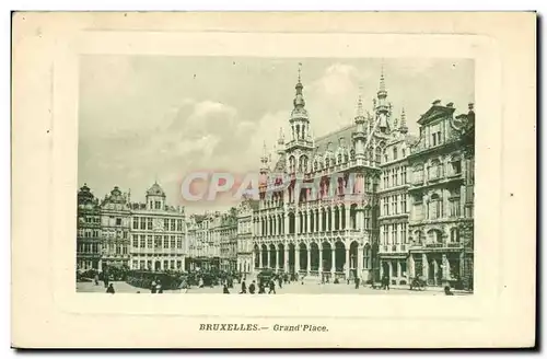 Cartes postales Bruxelles Grand Place