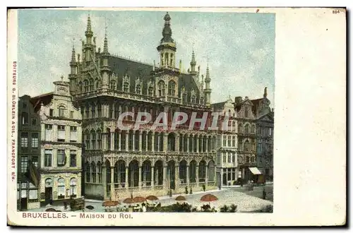 Cartes postales Bruxelles Maison Du Roi
