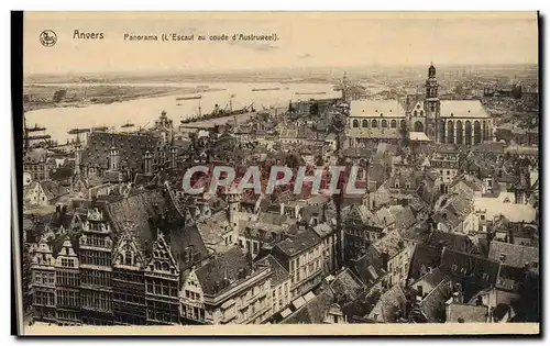 Ansichtskarte AK Anvers Panorama l Escaut au coude d Austruweel