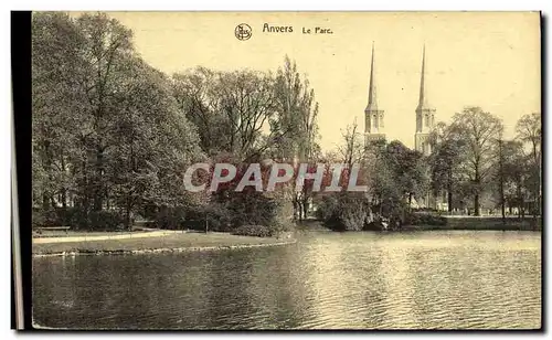 Cartes postales Anvers Le Parc