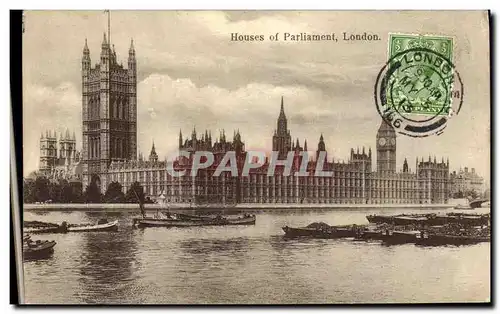 Cartes postales Houses of Parliament London