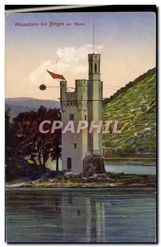 Cartes postales Mauseturm bel Bingen am Rhein