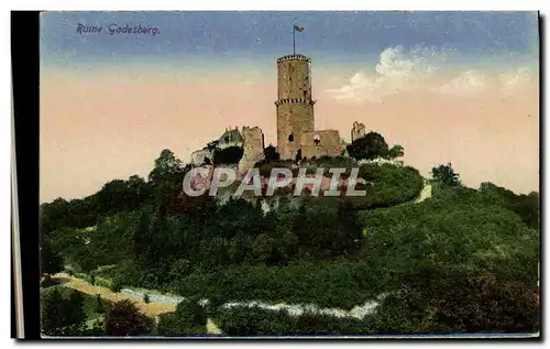 Cartes postales Ruine Godesberg