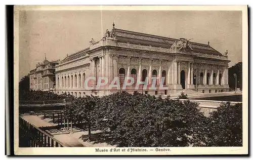 Cartes postales Geneve Musee d Art et d Histoire