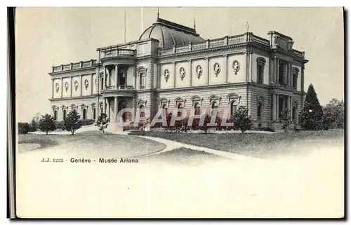 Cartes postales Geneve Musee Ariana