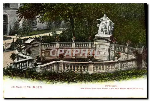 Cartes postales Donaueschingen Donauquelle