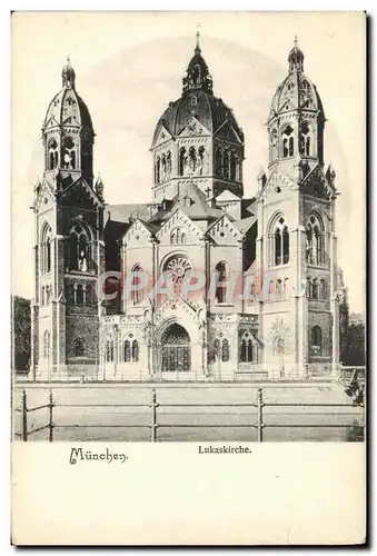 Cartes postales Munchen Lukaskirche