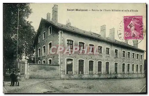 Cartes postales Saint Maixent Entree de L Ecole Militaire et Salle d etude
