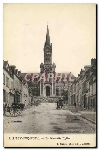 Cartes postales Ailly Sur Noye La Nouvelle Eglise