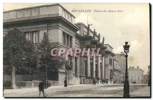 Cartes postales Bruxelles Palais des Beaux Arts