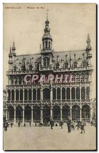 Cartes postales Bruxelles Maison du Roi