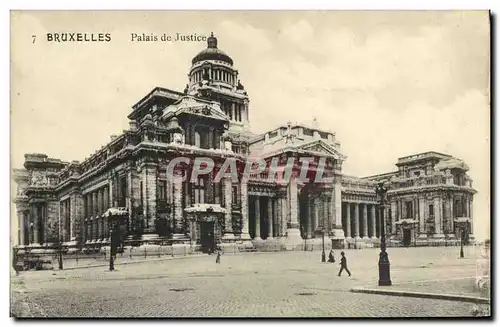 Cartes postales Bruxelles Palais de Justice