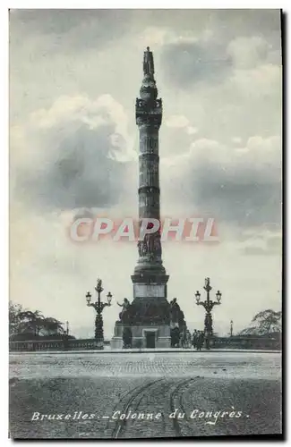 Cartes postales Bruxelles Colonne du Congres