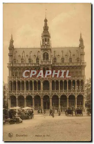 Cartes postales Bruxelles Maison du Roi